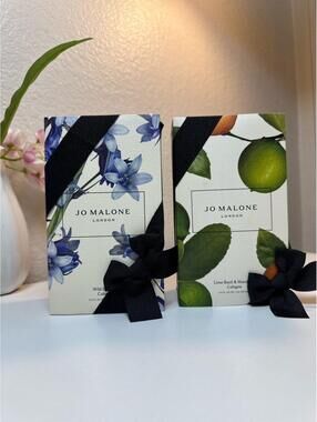 2 xJo Malone Most Favorite Cologne Lime Basil&Mandarin and Wild BlueBell